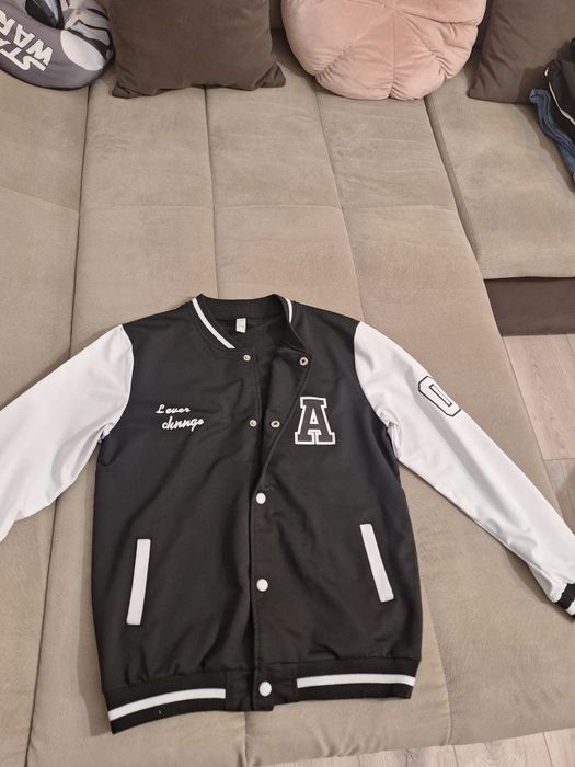 Geaca/Jachetă colegiu +cămașă băieți 12-13 ani