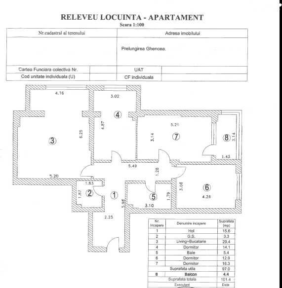 Vand apartament 4 camere in Prelungirea Ghencea, Cartierul Latin