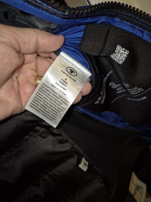 Geaca Tom Tailor albastra marimea M