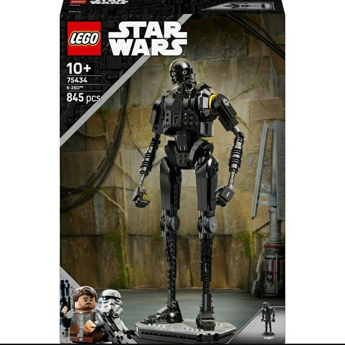 LEGO Star Wars: Droid de securitate K-2SO 75434, 10 ani+, 845 piese
