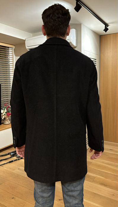 Мъжко палто Bitsiani- вълна и кашмир