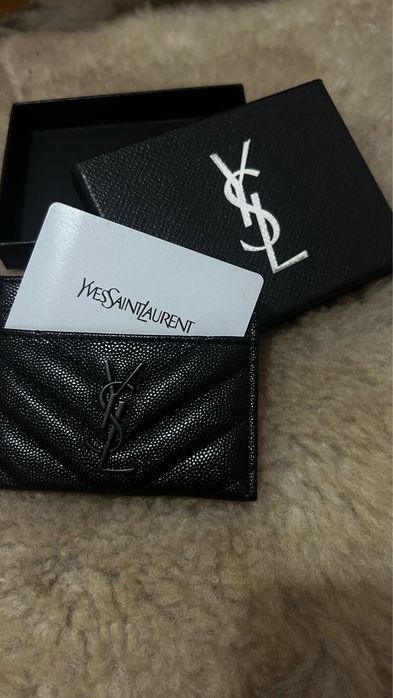 ysl card holder pentru femei