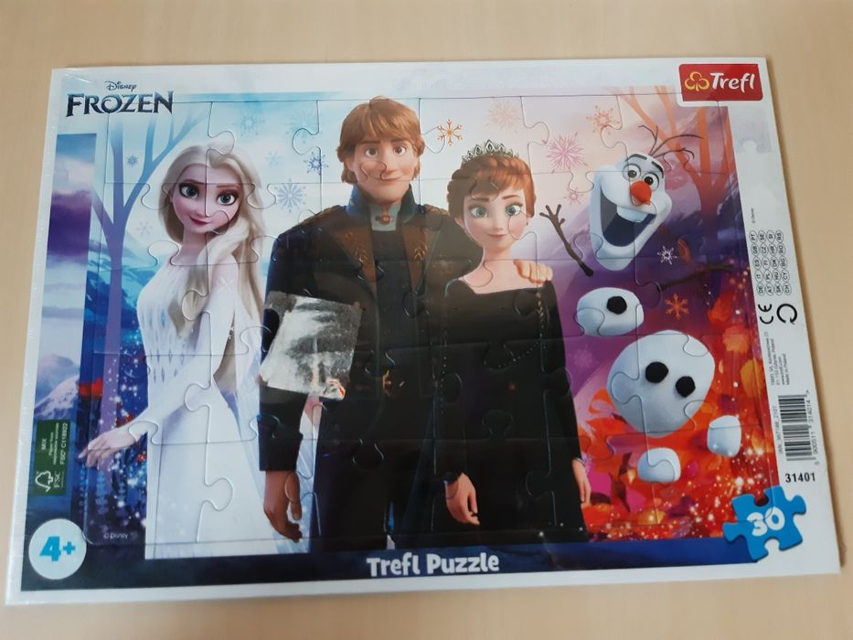 Преносима магнитна дъска с подарък пъзел