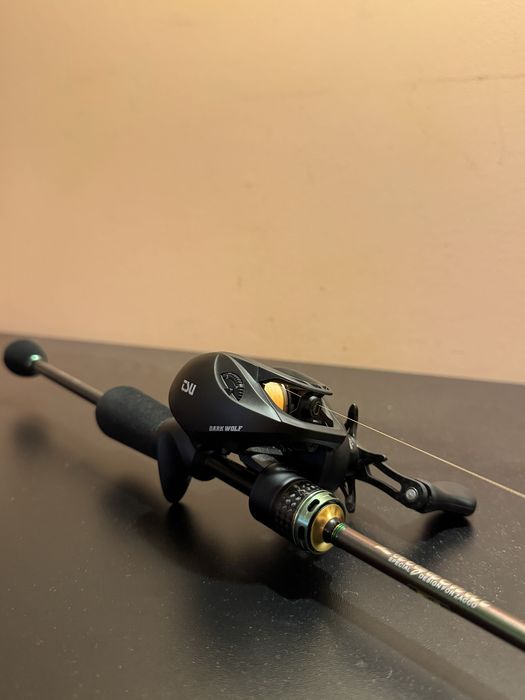 Hearty Rise Laiquendi Cast + Tsurinoya Dark Wolf KF‑50SL (UL/BFS)