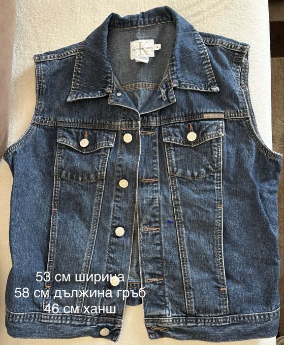 Дънков елек Calvin Klein Jeans размер М