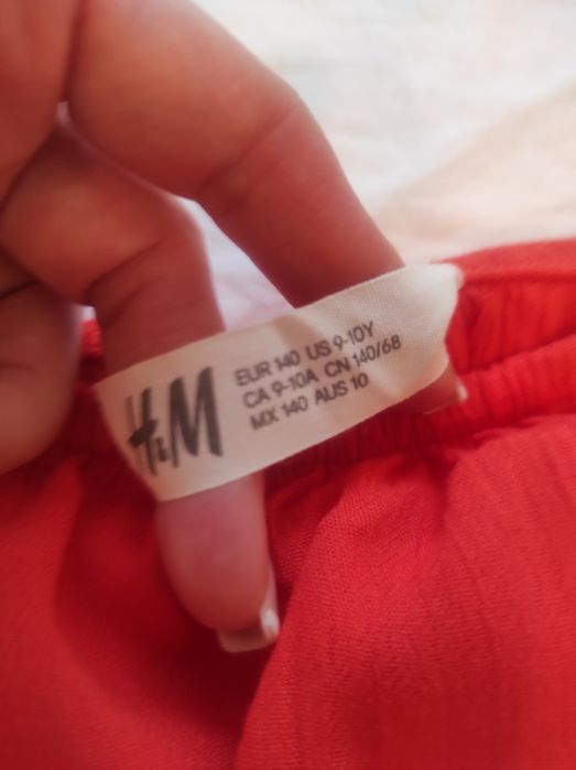 Salopeta fete H&M  9-10 ani