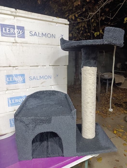 Котодомик когтеточка лежанка для кошек в наличии