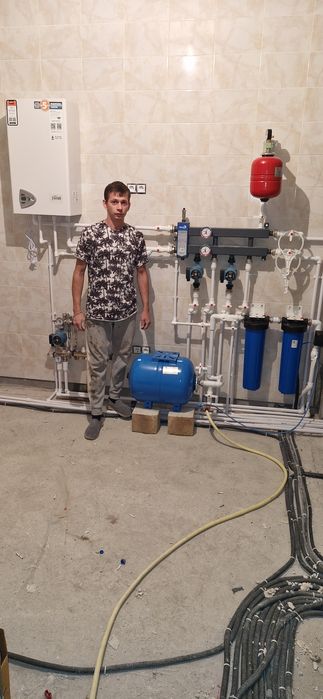 Сантехник теплый пол отопления канализация