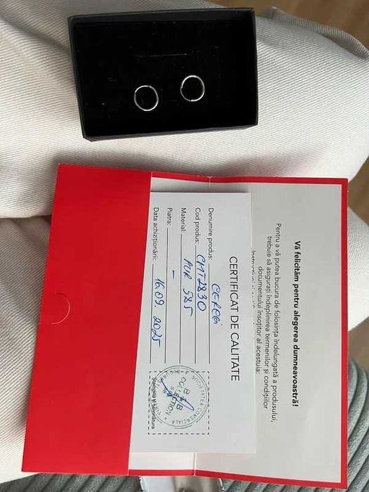 Cercei creole mici aur 585, 12mm (dimensiune 1.2 cm, 0.34 g)