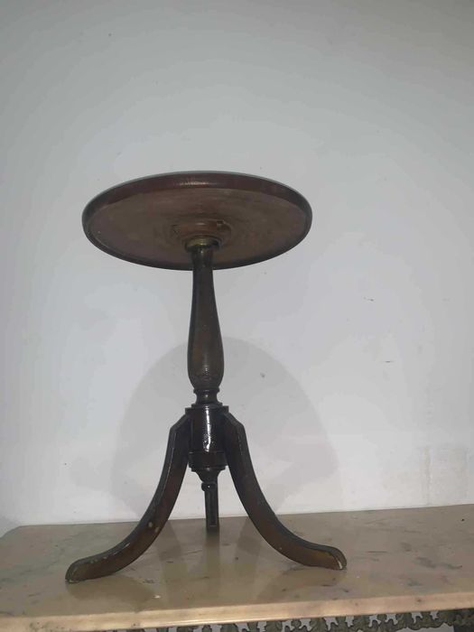 Masuta rotunda din plastic hol/terasa decor