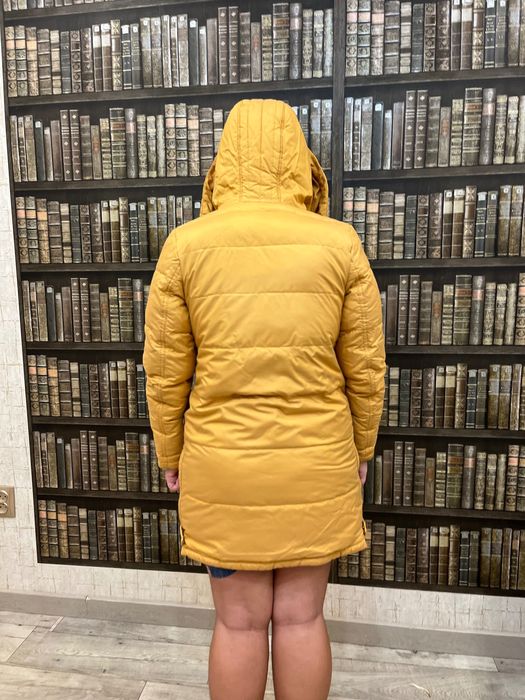 Куртка пуховик удлиненная