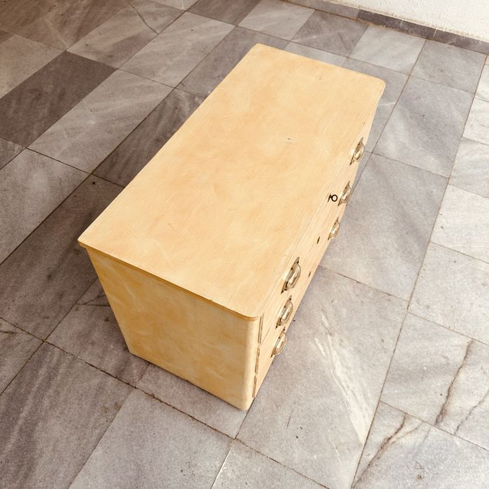 Скандинвски ретро скрин / шкаф с 3 чекмеджета