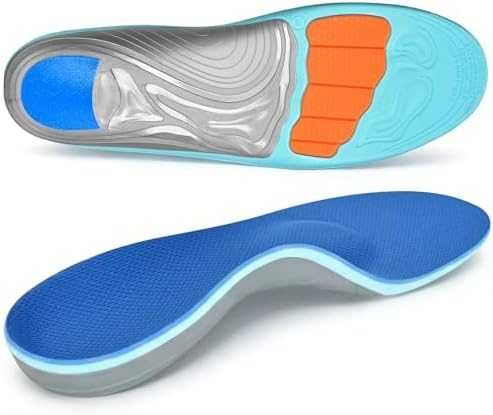 Нови Комфортни стелки с омекотяване за работа и продължително ходене с опора на свода