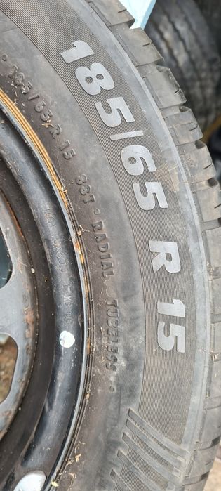 Джанта 15 5х114.3 с гума 185 65 15