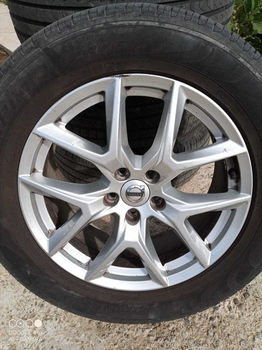 Jante Volvo xc 60 R18 si cauciucuri de vara Pirelli