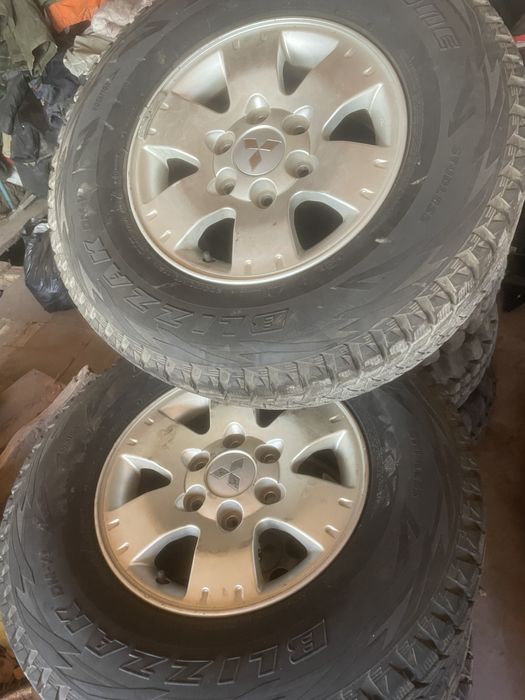 Диски с резиной на паджеро 3