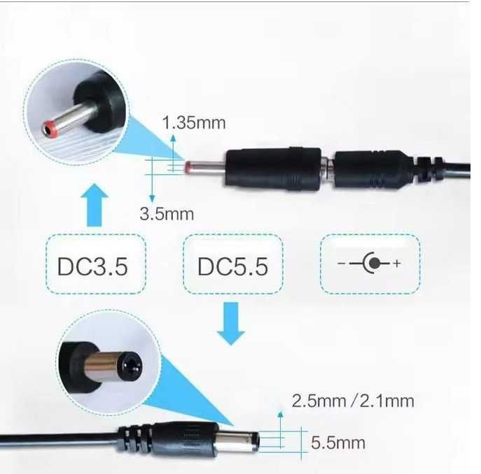 Convertor 5v la 9v sau 12v + conector 3.5x1.35mm