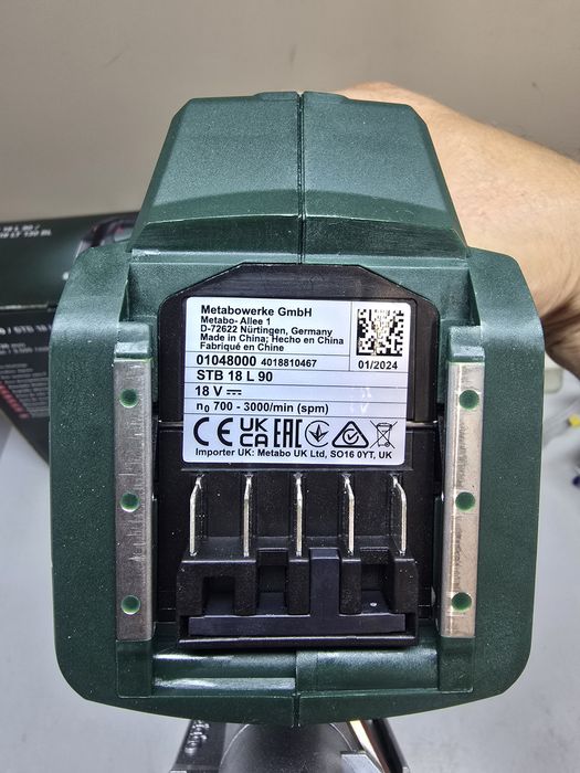 Акумулаторен прободен трион Metabo STB 18 L 90