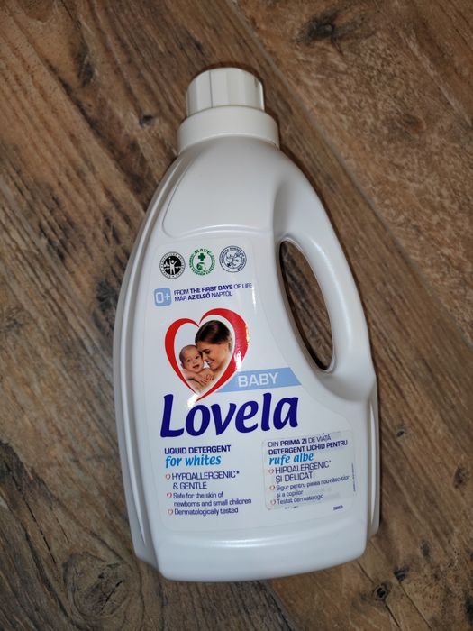 Lovela detergent lichid Bebe pt rufe Albe 1,45l - Nou