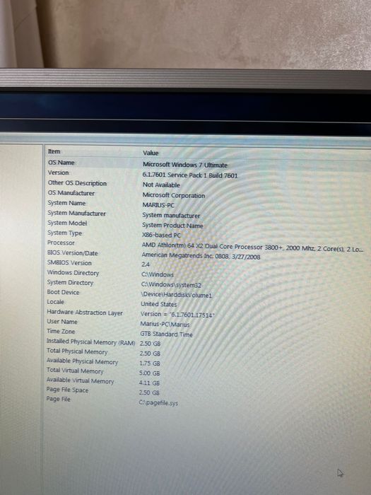 Vand setup PC perfect functionabil