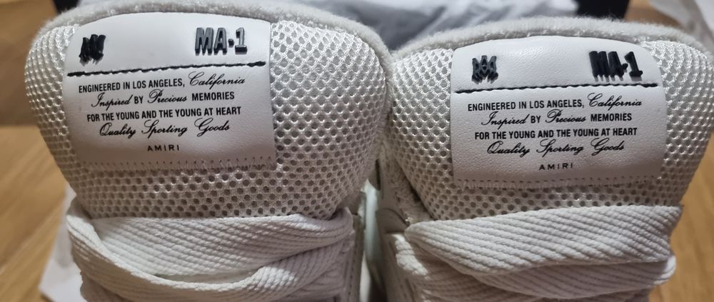 Amiri MA-1 white