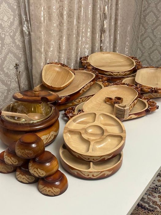 Ағаш ыдыстар, астаулар жалға беріледі