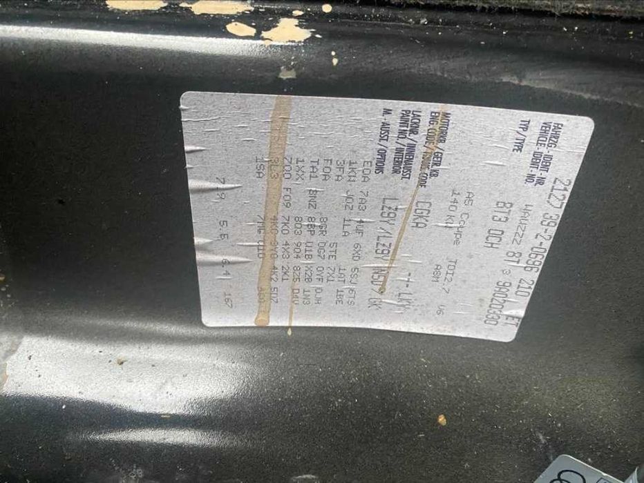 Motor Audi a5 2.7 tdi tip CGKA EURO 5  Km rulati 156000