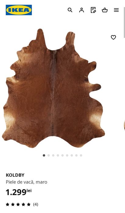 Piele de vaca  Ikea