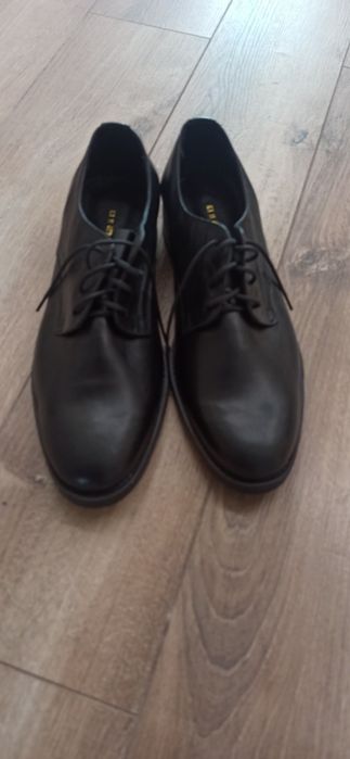 Туфли, әскерилерге, қара түсті.