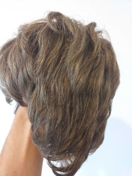 Peruca par saten artificial