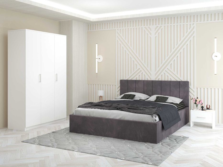 Pat ,Set Dormitor, Pat dublu, Comoda, Dressing, Dulap Saltea Dormitor Complet Mobila Dormitor Dormitor complet Pat copii  Pat matrimonial