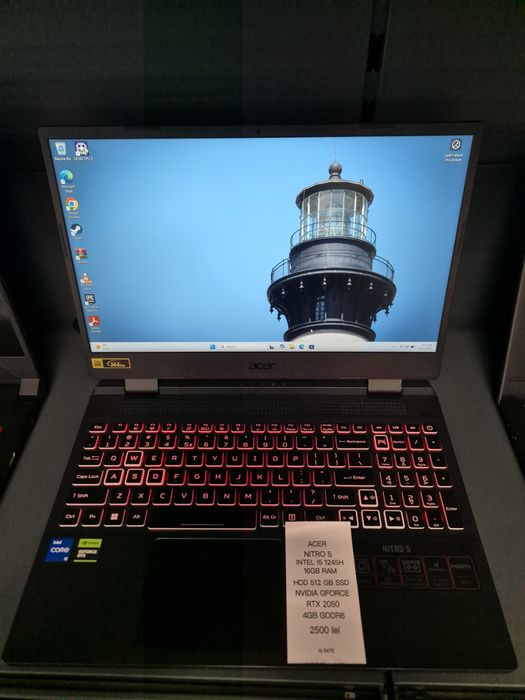 ACER Nitro 5 (GAMING) - CA NOU - Garantie