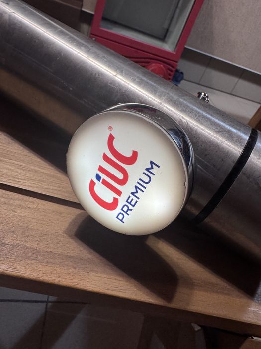 Coloană dozator bere cu racire si reclama iluminata