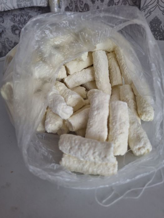 Домашний курт солёные
