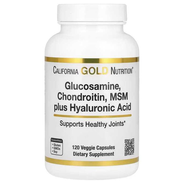 California Gold Glucosamine, Chondroitin, MSM глюкозамин хондроитин