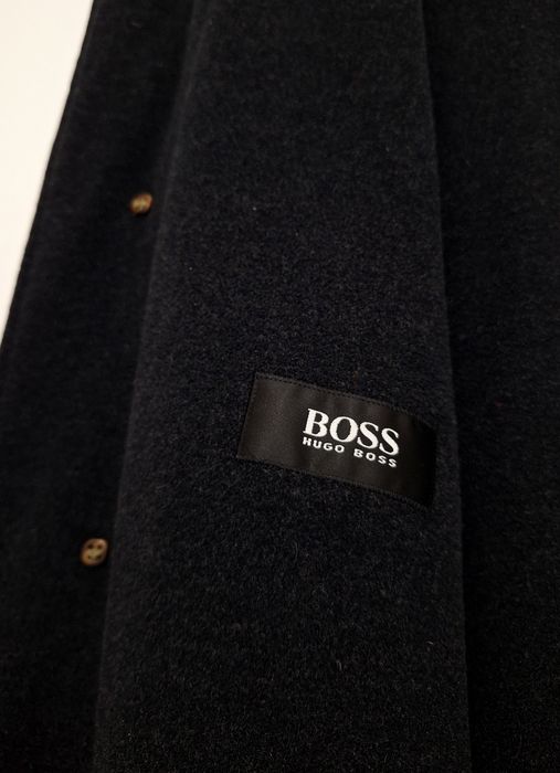 Pardesiu gros Hugo BOSS Vintage Celica avant garde 75% bumbac mărime L