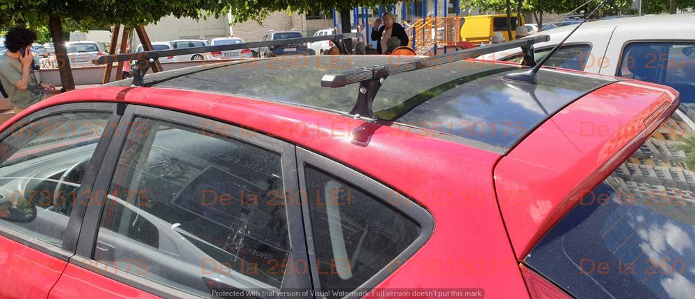 Bare portbagaj transversale HYUNDAI i20 i30 / KIA Ceed Proceed / OTEL ALUMINIU ANTIFURT