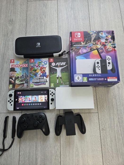 Consola Nintendo Switch OLED (White)