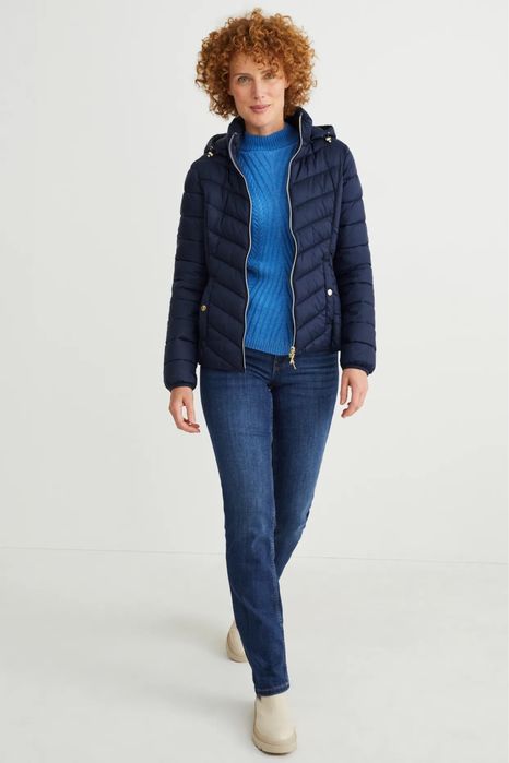 Geacă C&A matlasată cu glugă 46