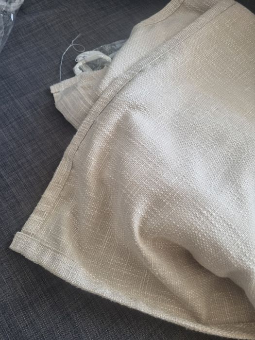 Draperie Mendola Tropez Bej T01 semi-opacă cu rejansă 240 × 200