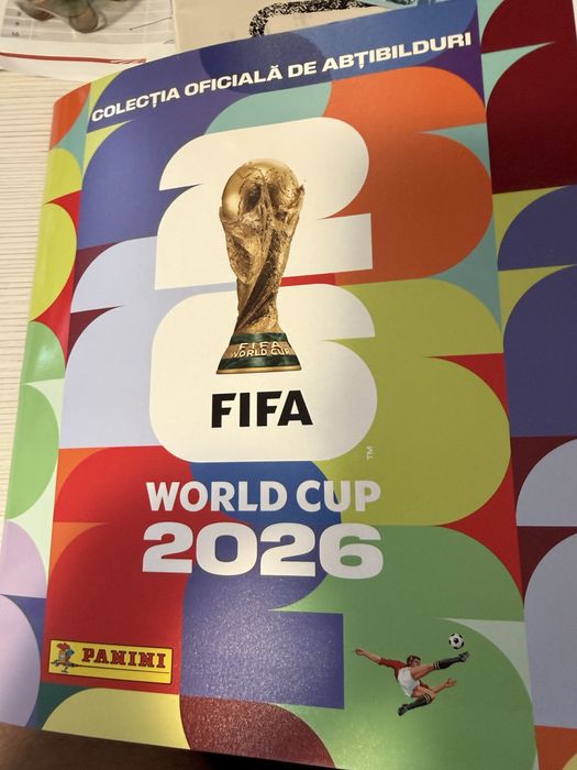 Vand album panini cupa mondiala 2026