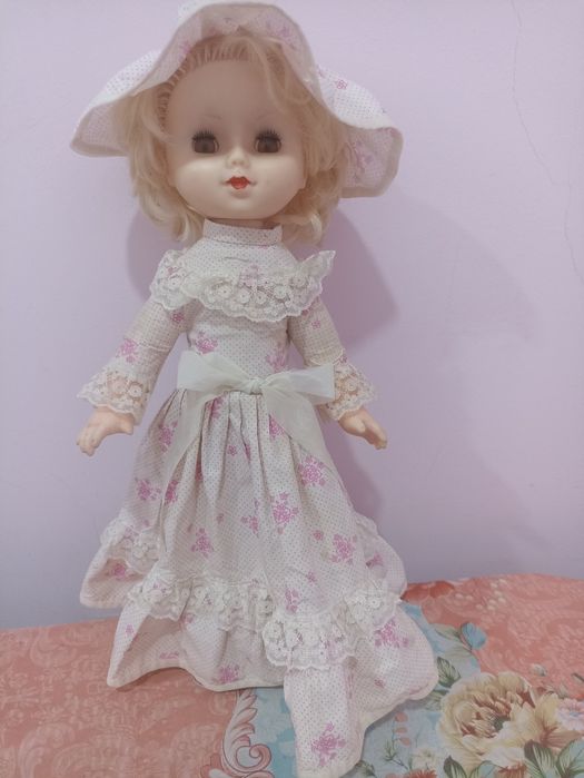 Советская кукла в хорошем состоянии