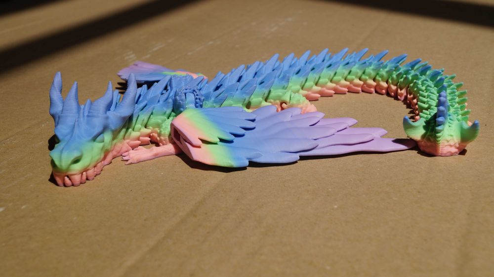 3D игрушка антистресс дракон