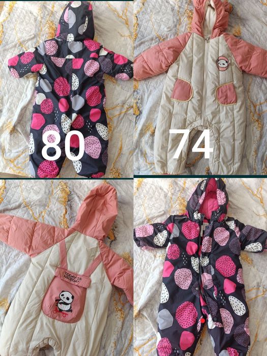 продам детские комбинезоны на холодную весну