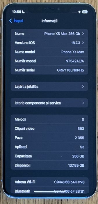 iPhone XS/X Max 256/64 Gb