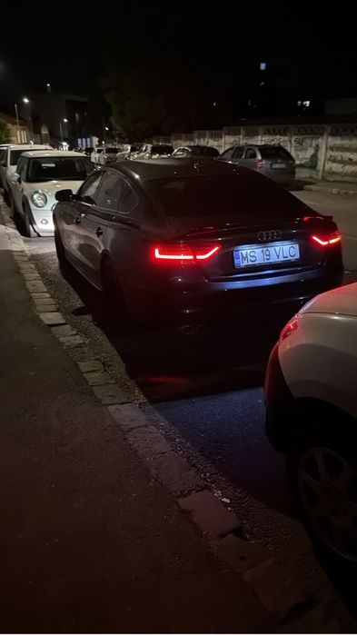 Audi A5 2.0tdi 190hp Keyless, S line interior/exterior, km reali, evacuare Maxhaust