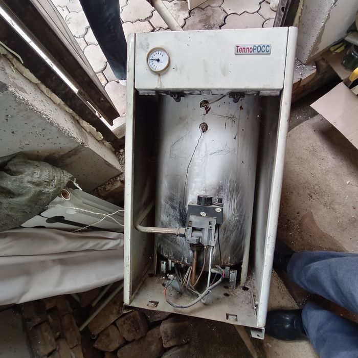 Напольная печка Теплоросс