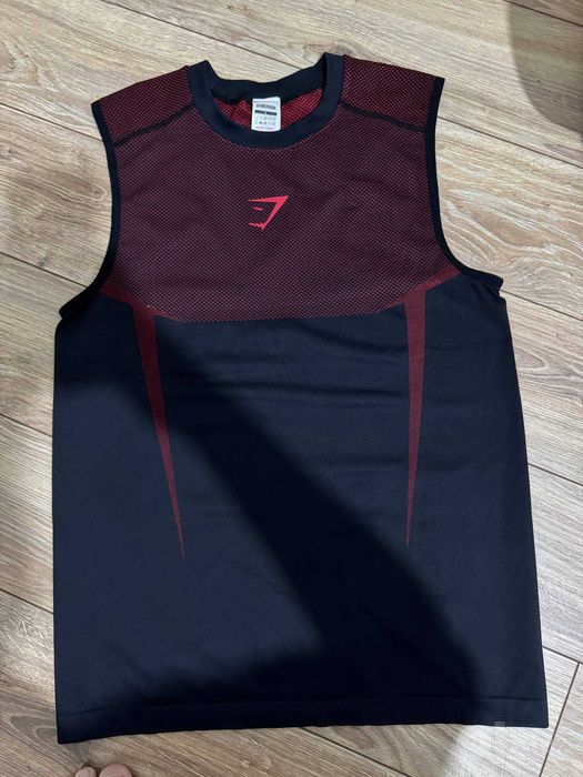 GYMSHARK ONYX 5.0 seamless tank