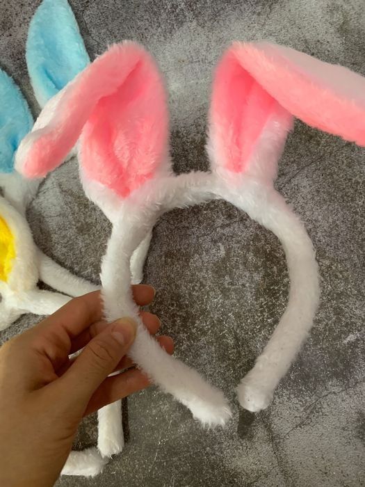 Ушки зайца ободок зайчика