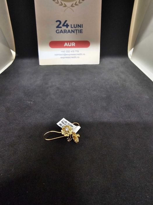 Cercei aur 14K 2.06gr (49212.1 AG 11 Piata Nicolina) 2 ani garantie!